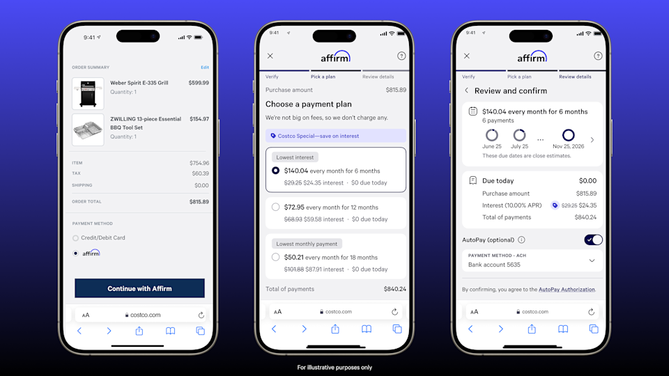Costco Tawarkan Cicilan Online Lewat Kerja Sama dengan Affirm