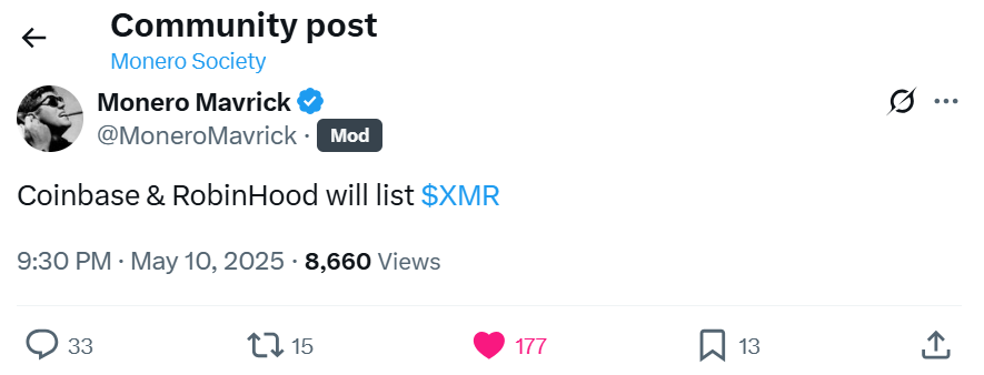 Monero Tangguh di Tengah Penurunan Bitcoin Berkat Fitur Privasi Baru