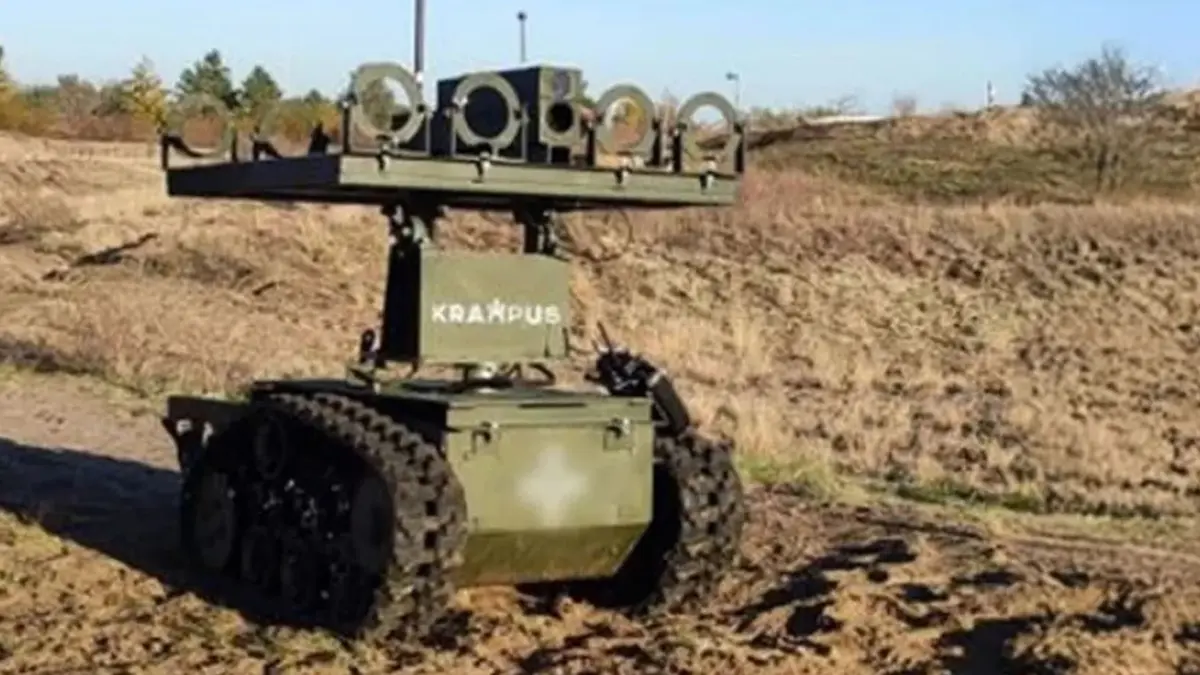 KRAMPUS: Robot Tempur Termobarik Canggih untuk Perkuat Pertahanan Ukraina