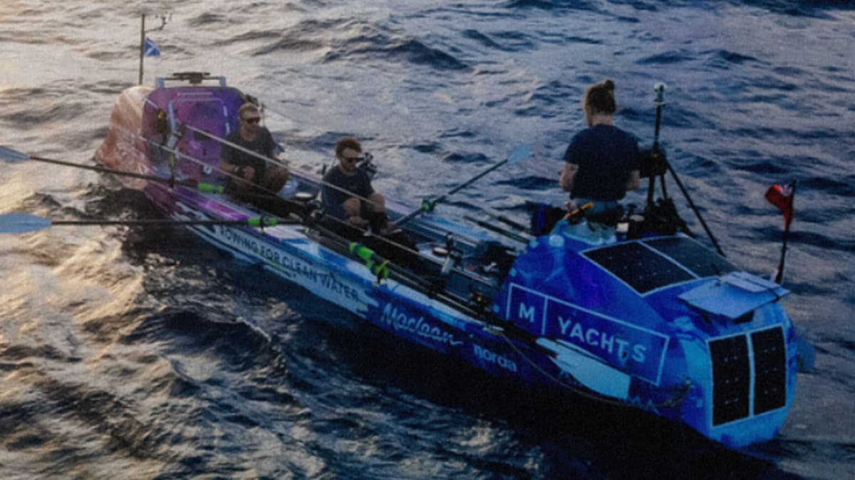 Tiga Bersaudara Skotlandia Berjuang Mendayung Melintasi Samudra Pasifik Tanpa Mesin