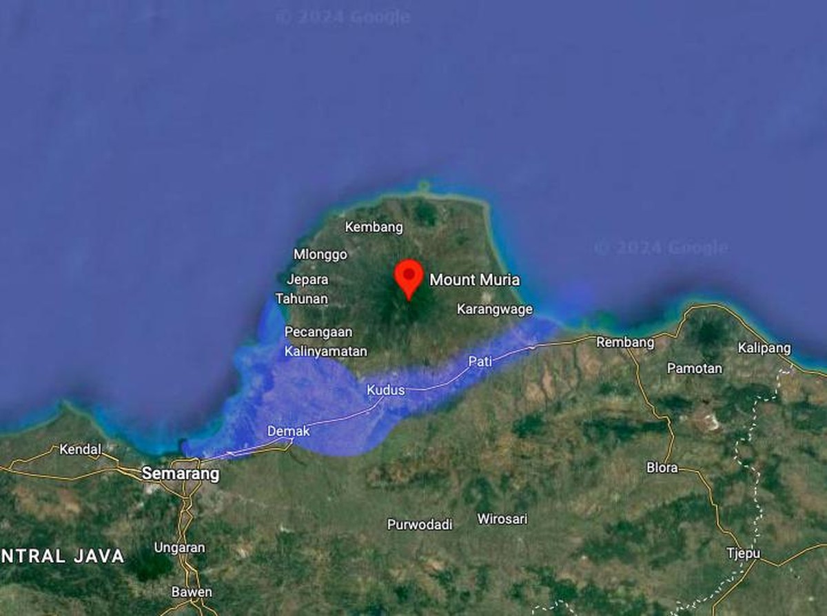 Penurunan Tanah di Jawa Tengah, Benarkah Selat Muria Akan Muncul Kembali?