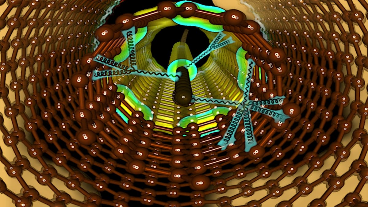 Mengungkap Rahasia Getaran Kuantum Carbyne dalam Nanotube Karbon
