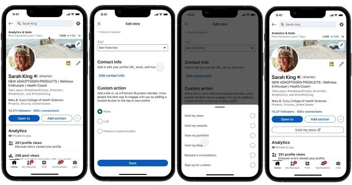 LinkedIn Hapus Fitur Tambah Tautan Kustom untuk Pengguna Premium