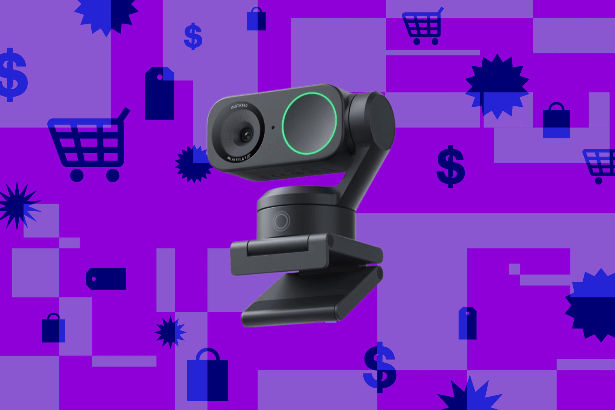 Promo Terbaik Webcam 4K Insta360 Link dan Link 2 untuk Kerja dari Rumah