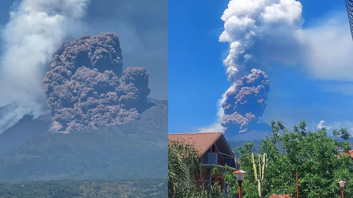 Erupsi Hebat Gunung Etna Mengancam Wisatawan dan Penerbangan di Italia