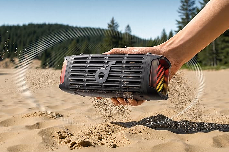 Speaker Bluetooth Tahan Air dan Karat Anker Soundcore Boom 3i untuk Petualangan Pantai