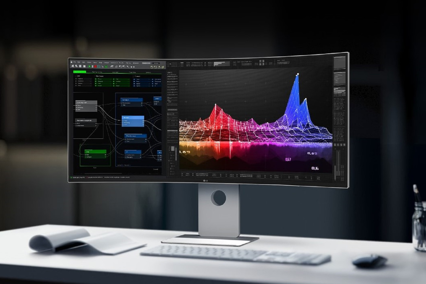 LG Luncurkan Monitor 40 Inci Ultrawide dengan Thunderbolt 5 untuk Profesi Data