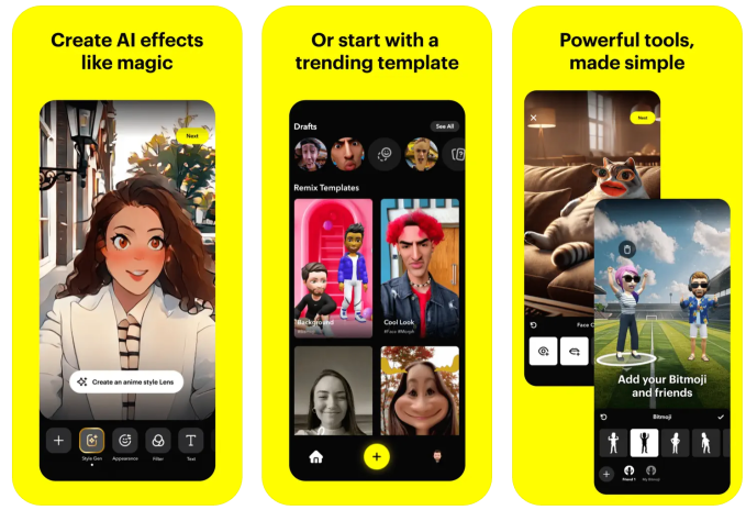 Snap Mudahkan Pembuatan Lenses AR dengan Aplikasi iOS dan Alat Web Baru