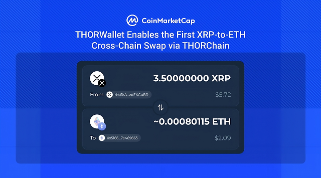 THORWallet Capai Swap XRP ke ETH Tanpa Jembatan, Buka Akses DeFi di Mobile
