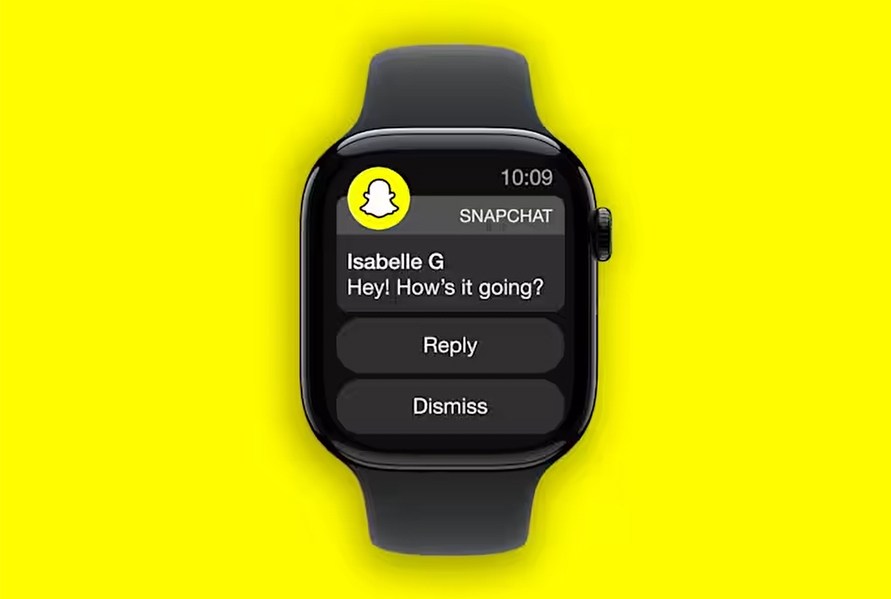Snapchat Luncurkan Aplikasi Apple Watch untuk Balas Pesan Tanpa Kirim Foto