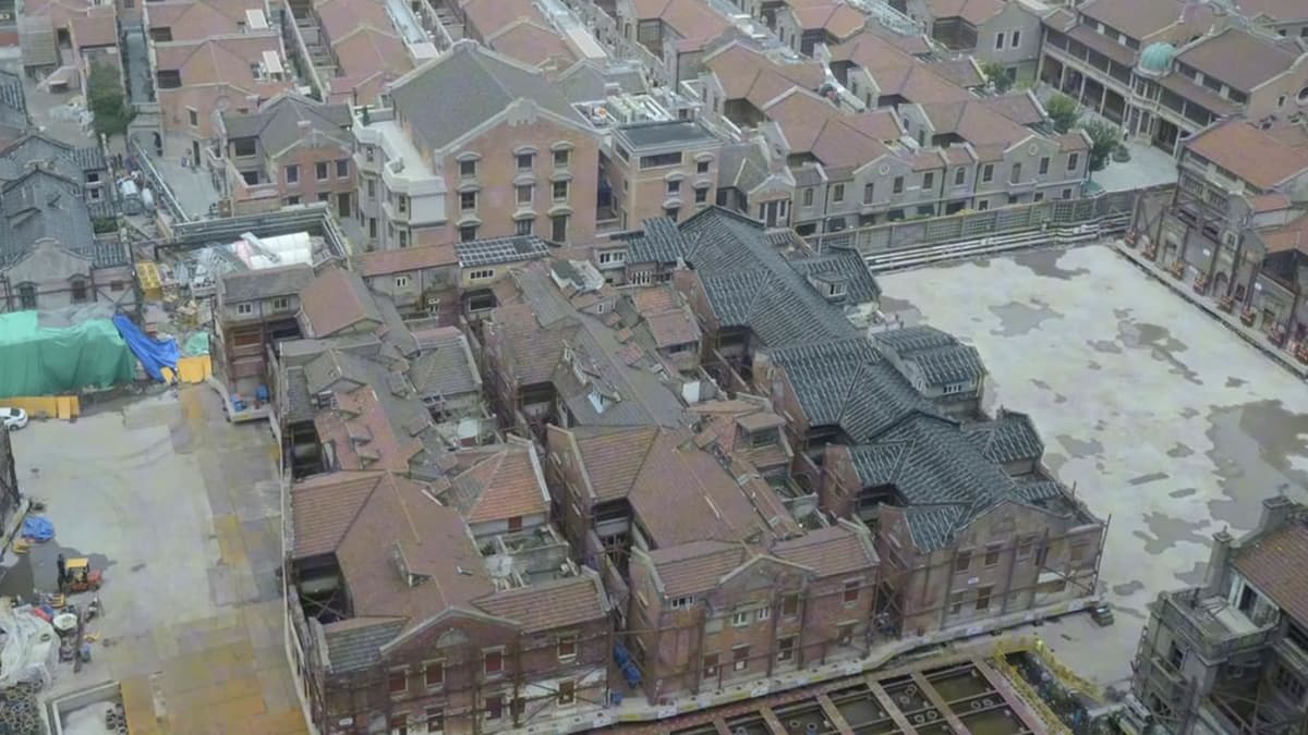 Inovasi Robotik Angkat Bangunan Bersejarah di Shanghai Demi Pembangunan Bawah Tanah