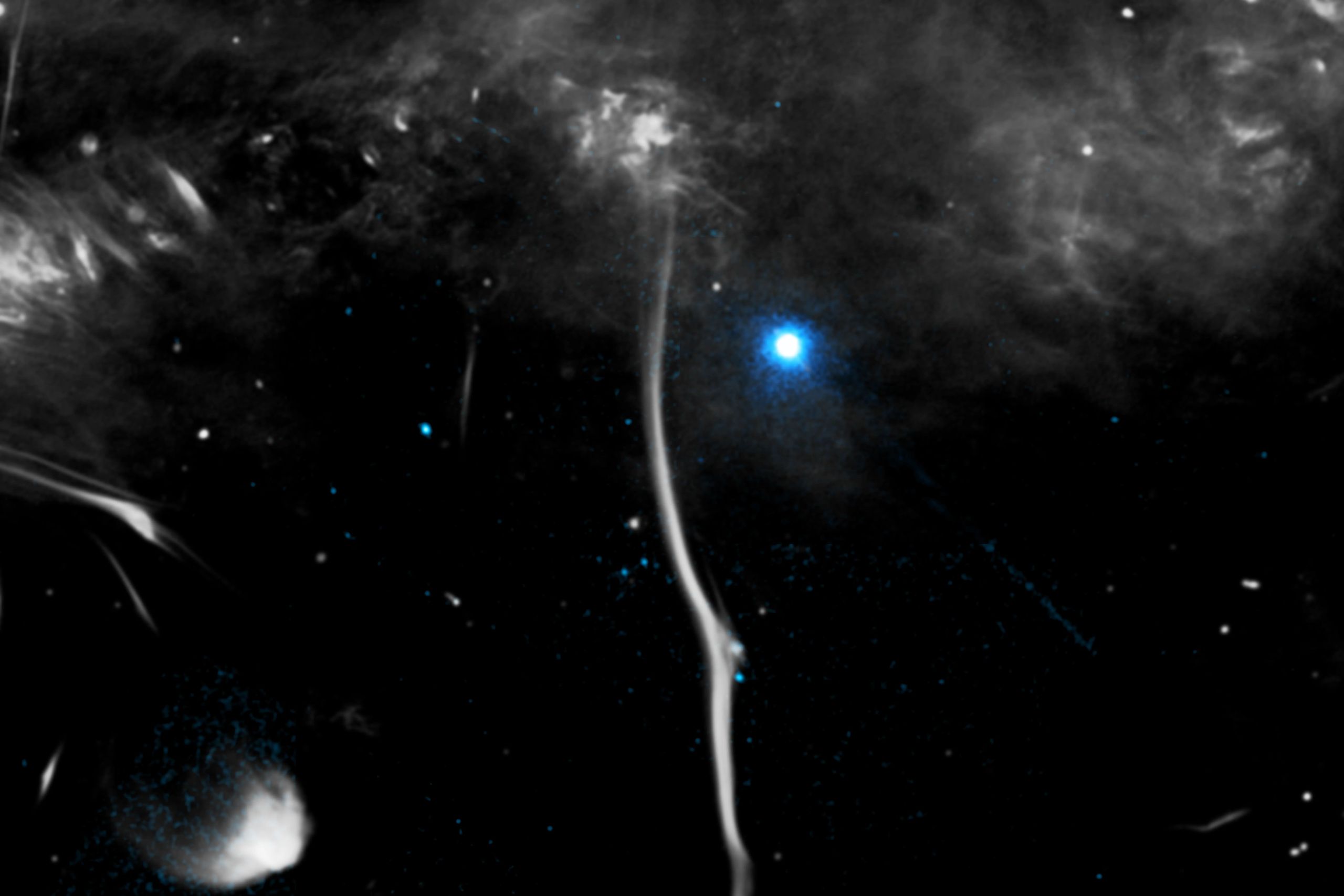 Tabrakan Pulsar dengan 'The Snake', Tulang Galaksi Retak di Bima Sakti