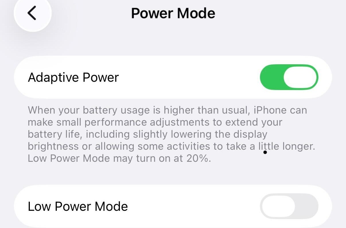 Apple Perkenalkan Adaptive Power di iOS 26 untuk Memperpanjang Daya Baterai