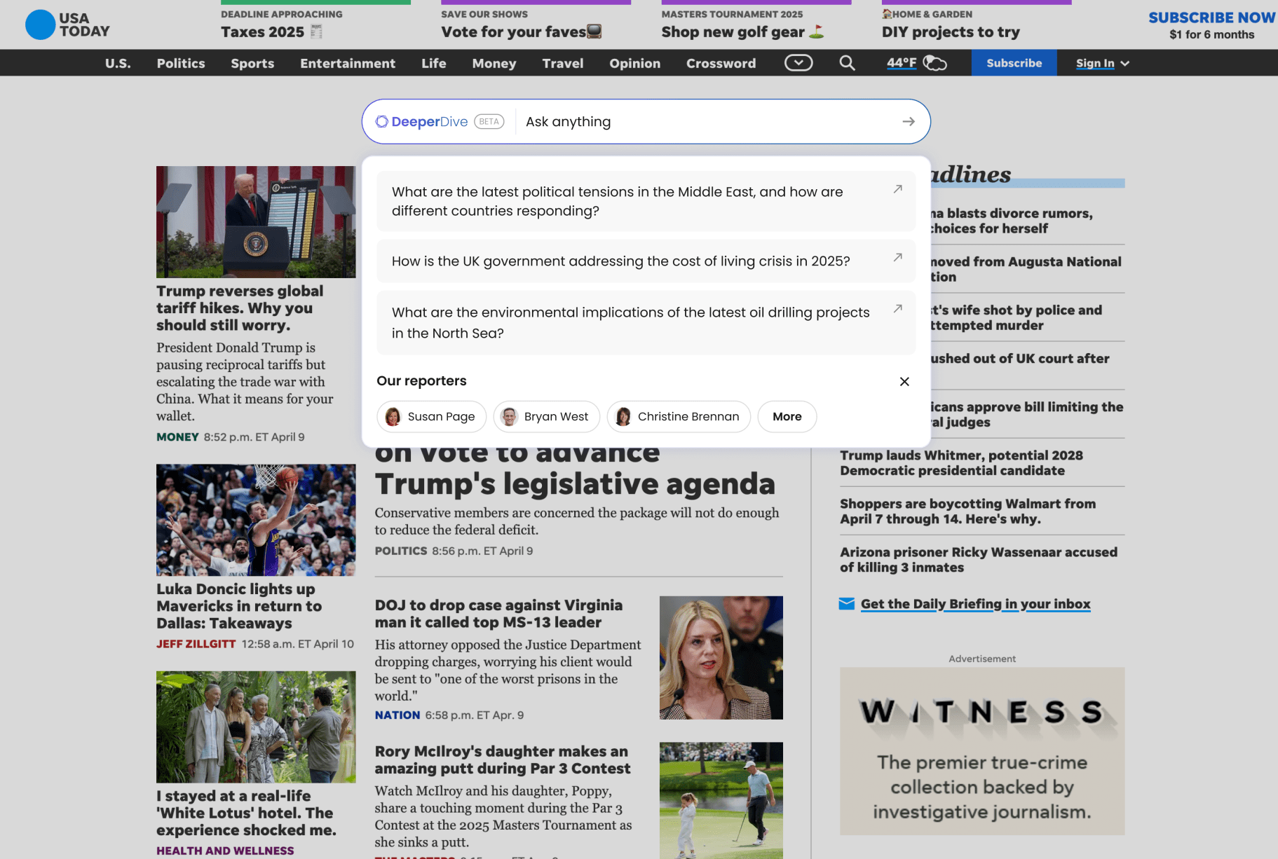 Taboola Luncurkan Chatbot AI DeeperDive di USA Today dan The Independent