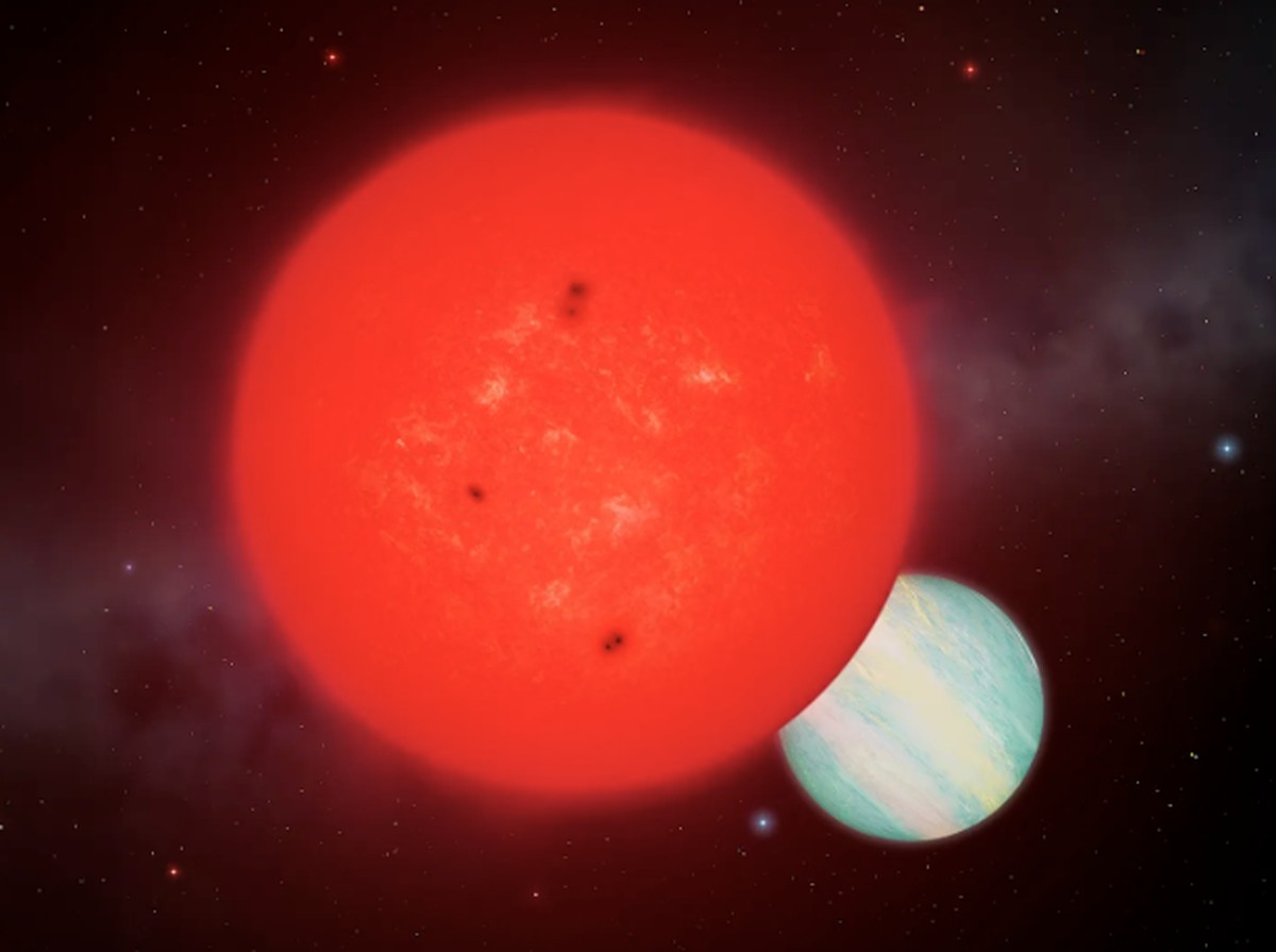 Penemuan Planet Gas Raksasa di Bintang Kerdil Merah yang Mengejutkan Ilmuwan
