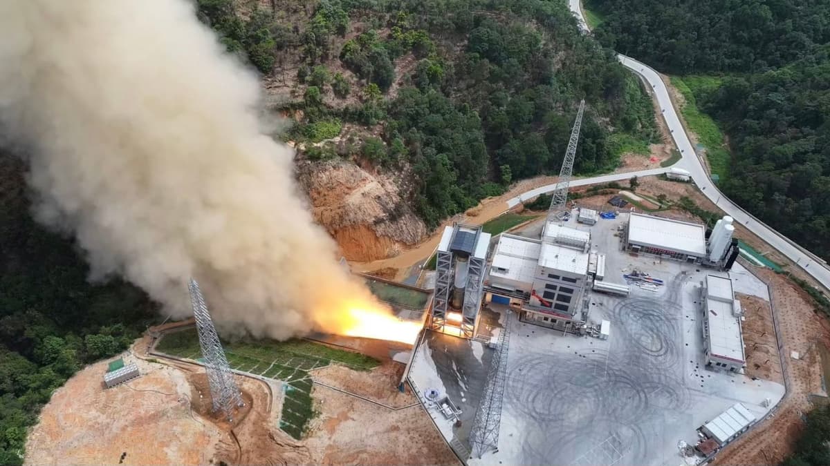 China Uji Sistem Propulsi Kinetica-2 untuk Misi Peluncuran Baru