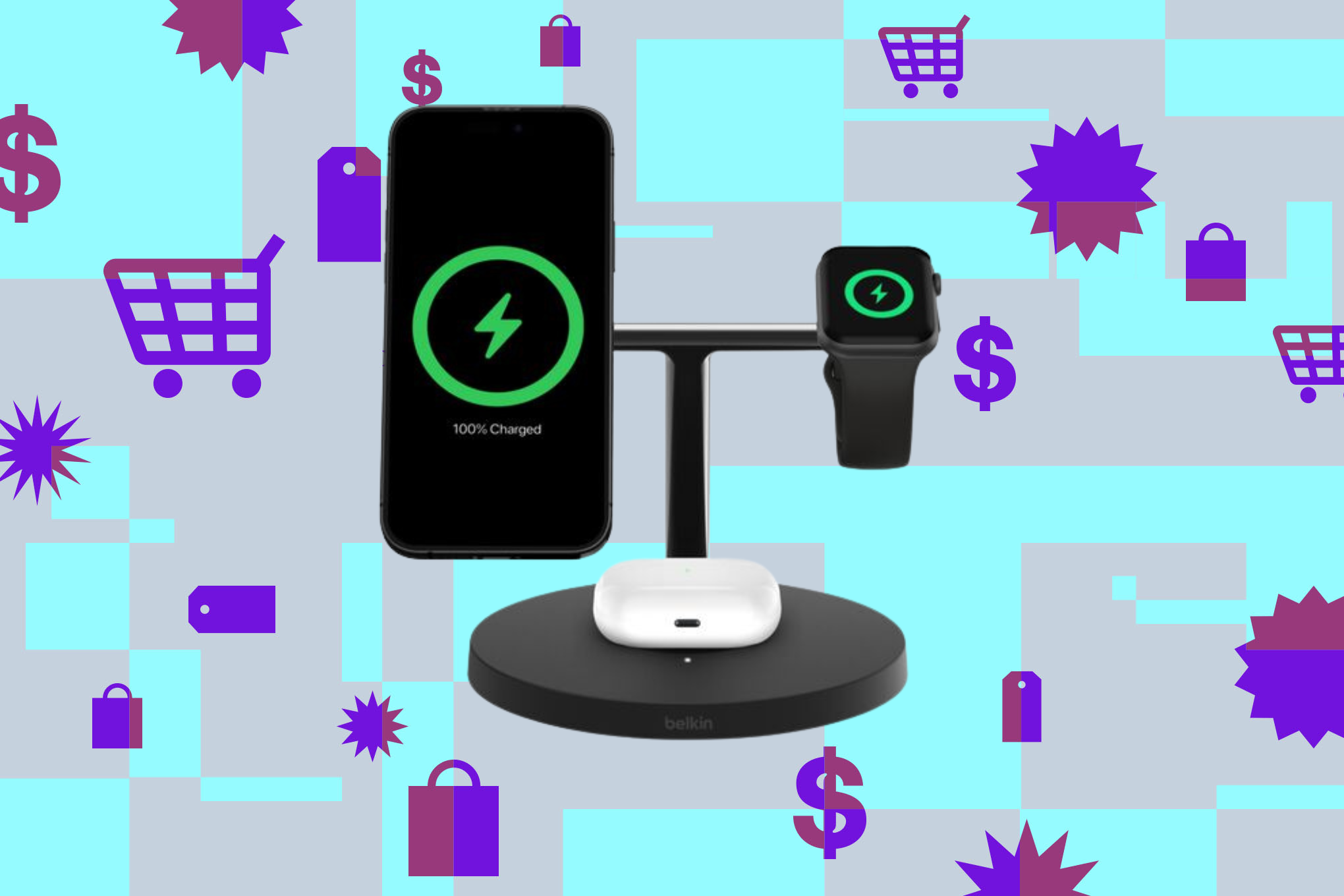 Belkin BoostCharge Pro: Charger Nirkabel 3-in-1 Cepat dan Hemat Kabel