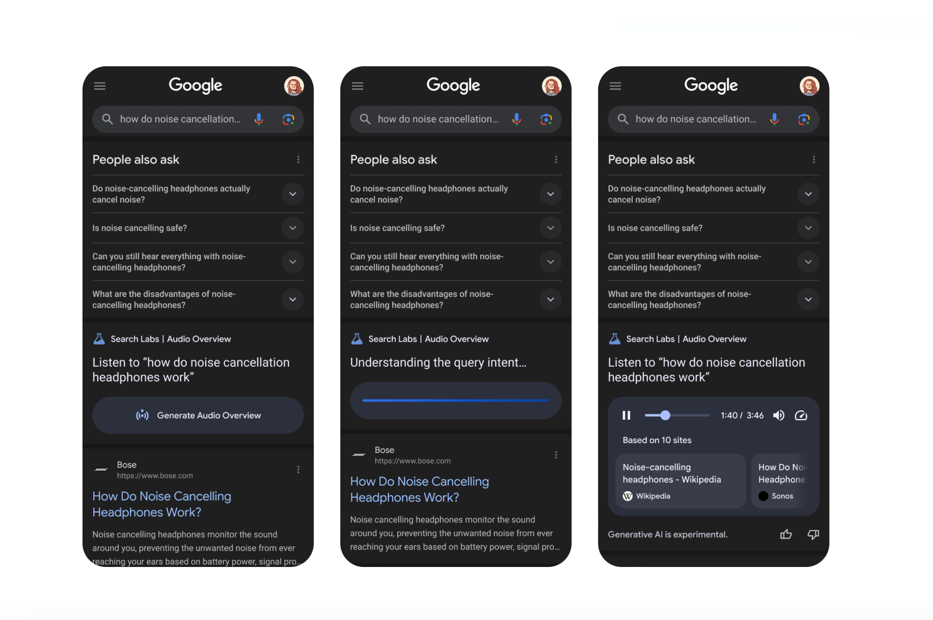 Google Uji Fitur Audio Podcast AI di Halaman Pencarian Mobile