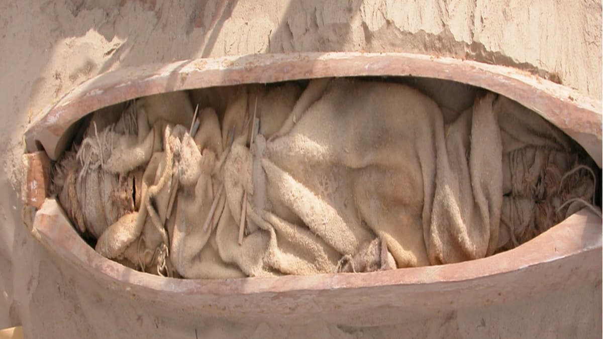 Misteri Kuburan Perahu Budaya Xiaohe di Gurun Tarim Cina