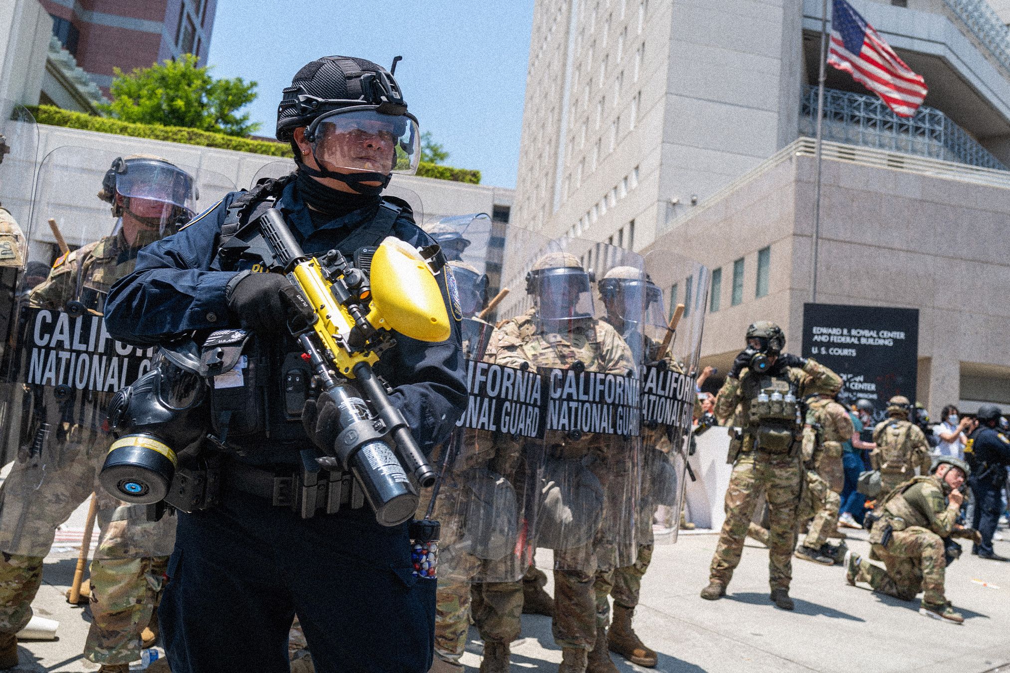 Kontroversi Penggunaan Militer Aktif di Los Angeles Dalam Menanggapi Protes Imigran