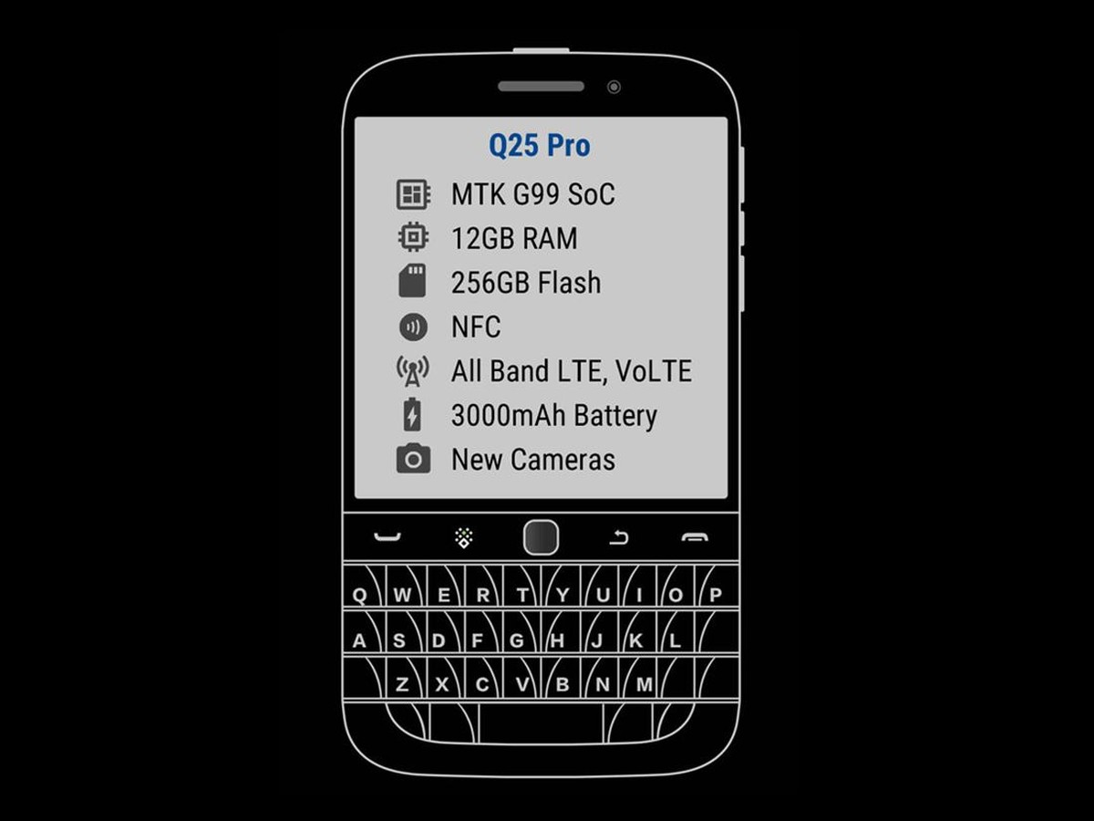 Zinwa Technologies Luncurkan BlackBerry Qwerty Modern Zinwa Q25 Tahun 2025