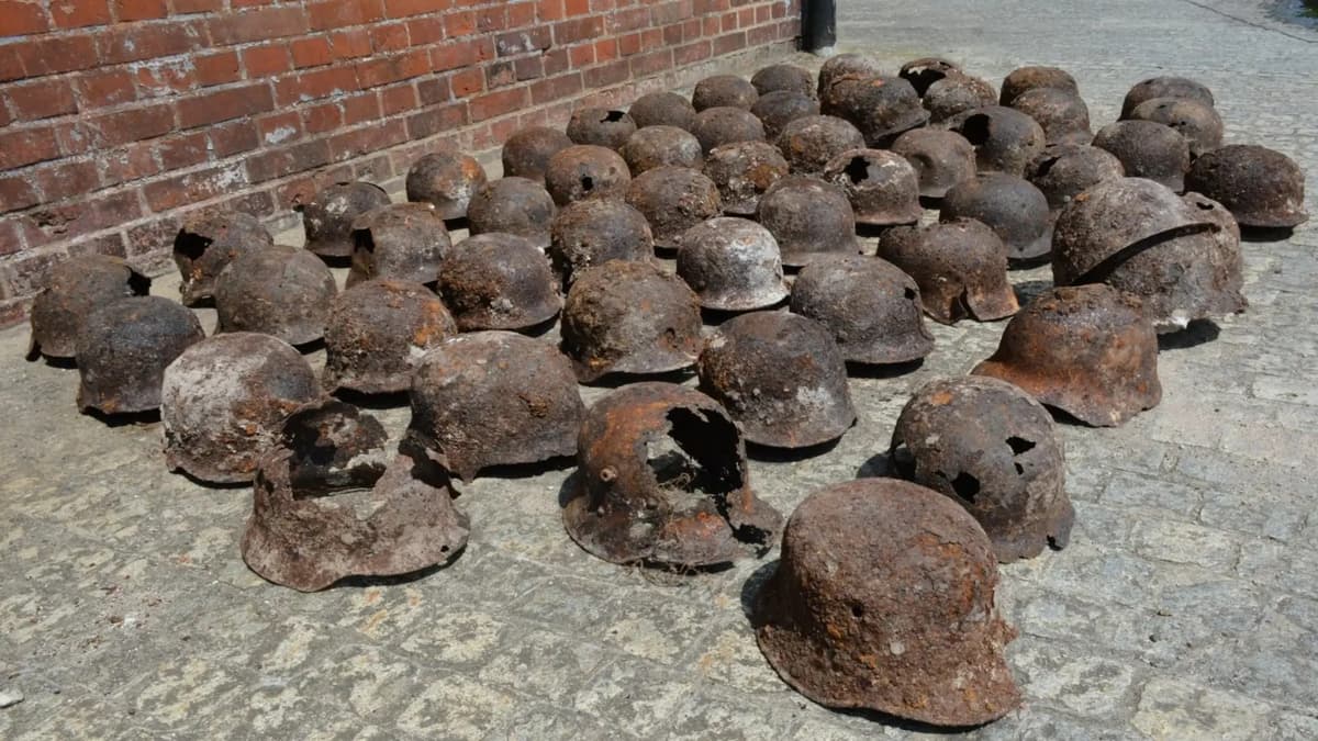 Penemuan Helm Perang Dunia II Ungkap Kisah Tragedi Breslau di Akhir Perang