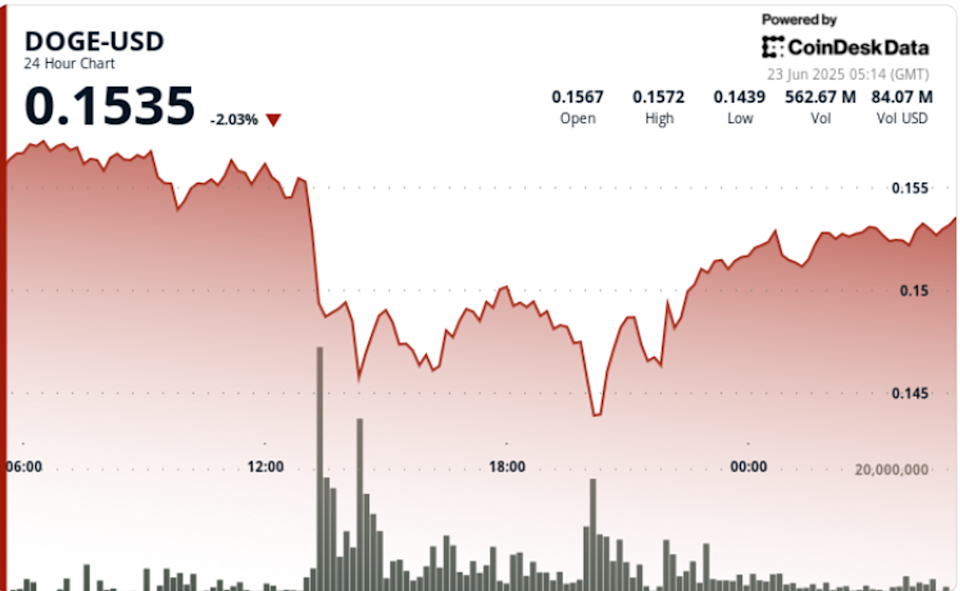 Pemulihan Cepat Dogecoin Setelah Penurunan Tajam Menunjukkan Dukungan Kuat