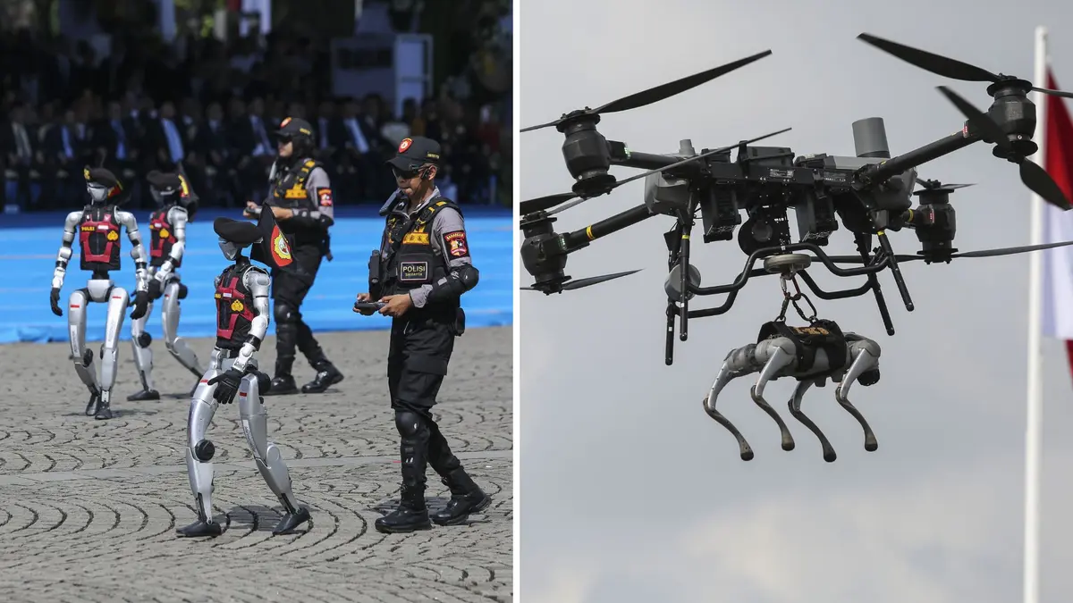 Indonesia Meluncurkan Robot Polisi Canggih untuk Penegakan Hukum Modern