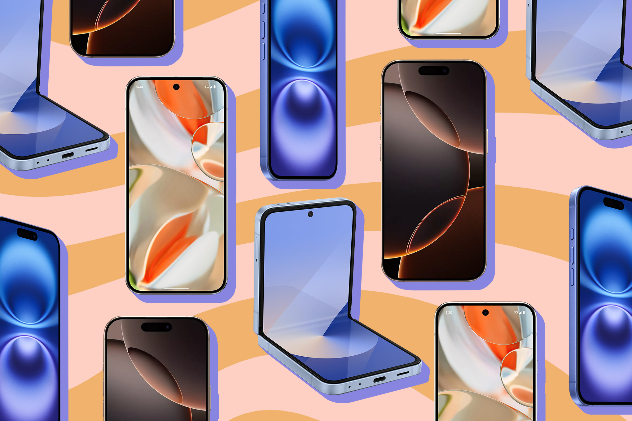 Rekomendasi Ponsel Terbaik 2024: Dari Ponsel Biasa hingga Lipat yang Menarik