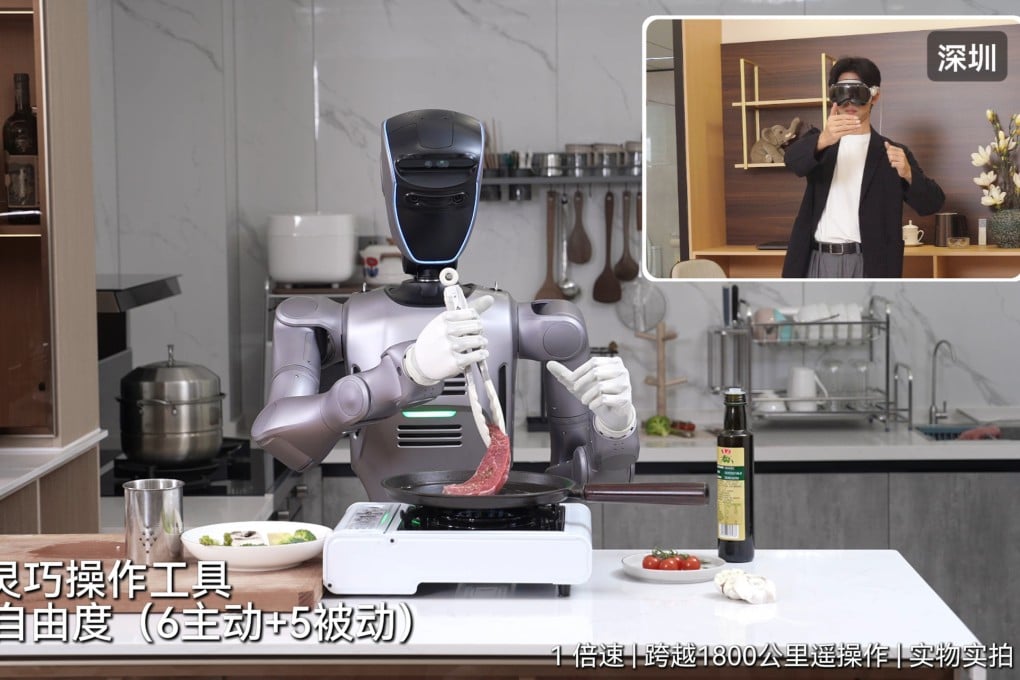 Robot Humanoid Dobot Atom Sukses Masak Steak dan Tabur Garam dari Jarak Jauh