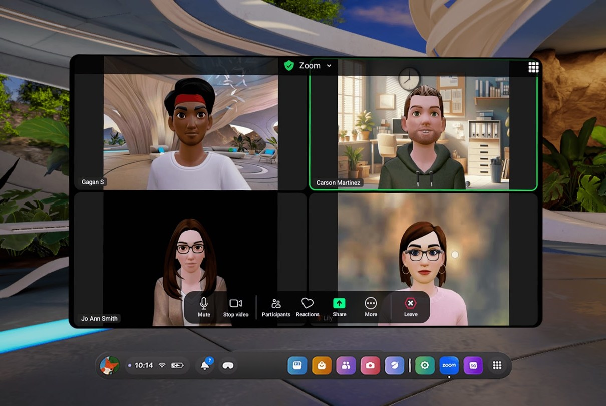 Zoom Luncurkan Aplikasi Mandiri untuk Meta Quest dengan Avatar dan Mode Passthrough