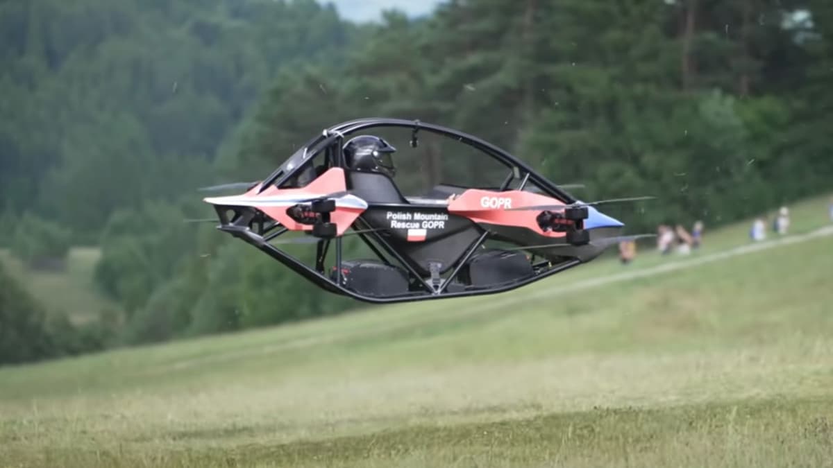 Jetson ONE: Kendaraan Terbang Cepat Untuk Penyelamatan di Pegunungan Sulit Terjangkau