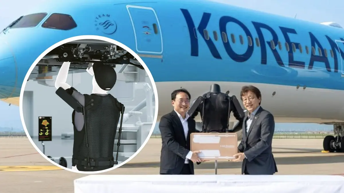 X-ble Shoulder Robot: Solusi Cerdas Kurangi Beban Bahu Pekerja Penerbangan