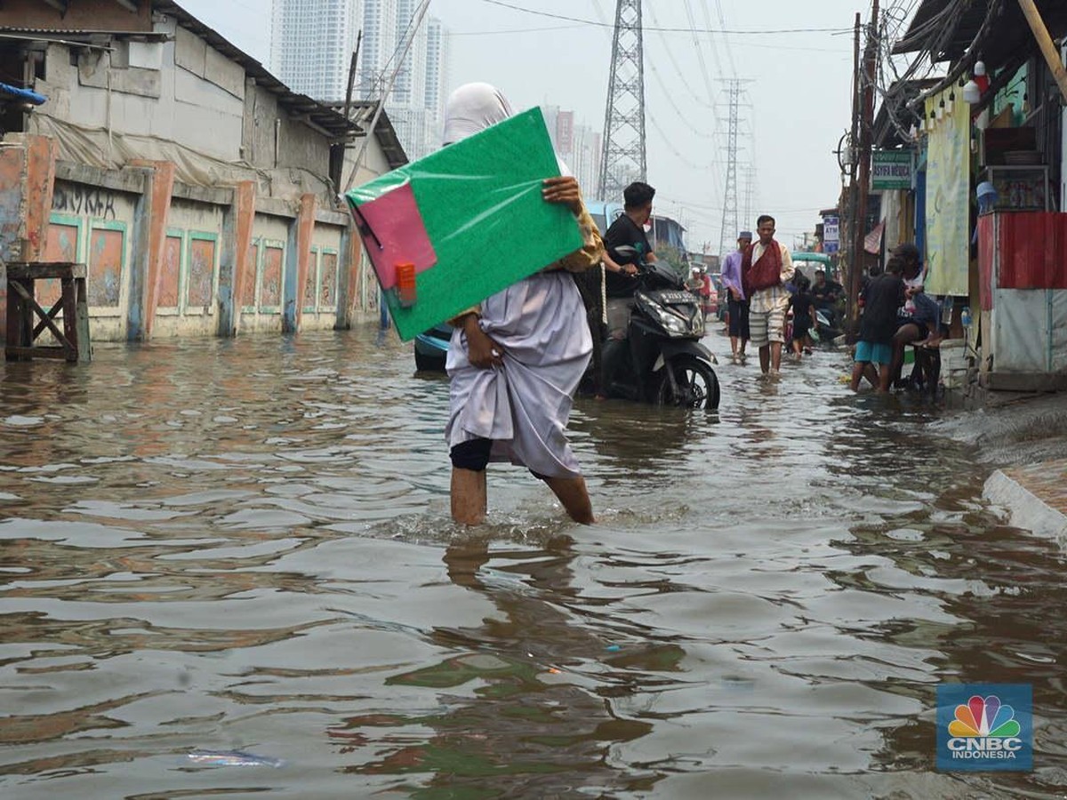 Bahaya Tenggelamnya Jakarta Akibat Naiknya Permukaan Air Laut Hingga 2045
