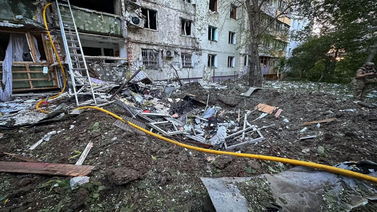 Serangan Drone dan Rudal Rusia Memperparah Konflik di Ukraina