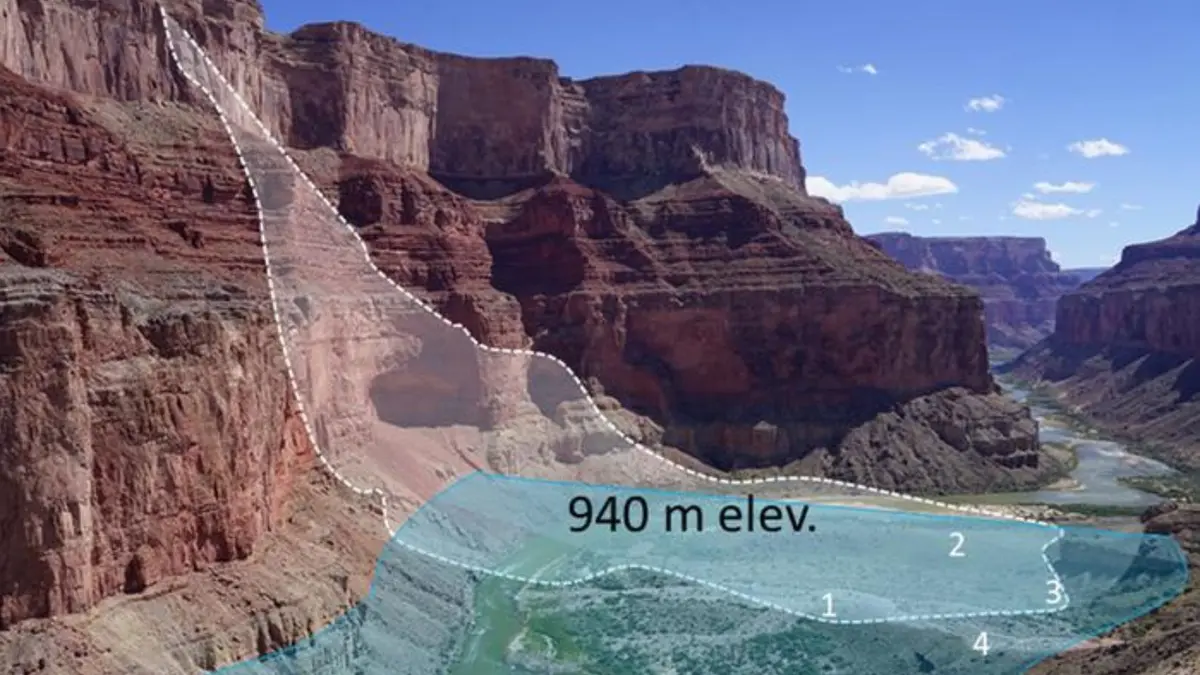 Dampak Meteor di Arizona Picu Longsoran Raksasa dan Danau Purba di Grand Canyon