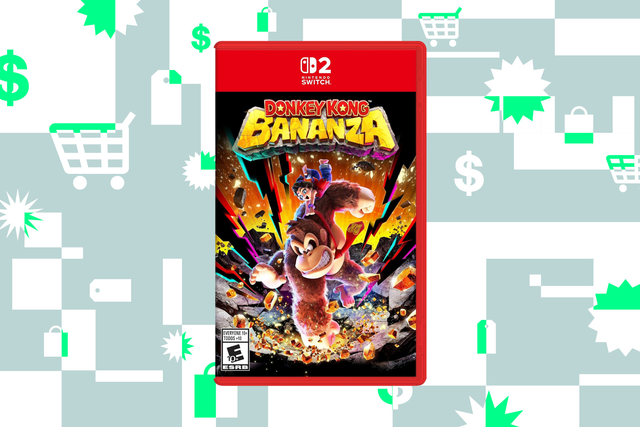 Diskon Peluncuran Donkey Kong Bananza, Game Wajib untuk Nintendo Switch 2