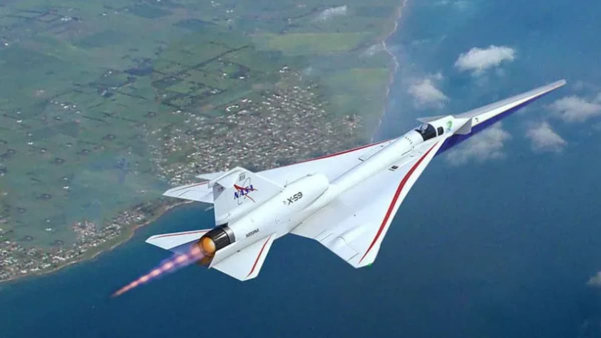NASA Uji Pesawat Supersonik X-59 dengan Teknologi Penerbangan Hening