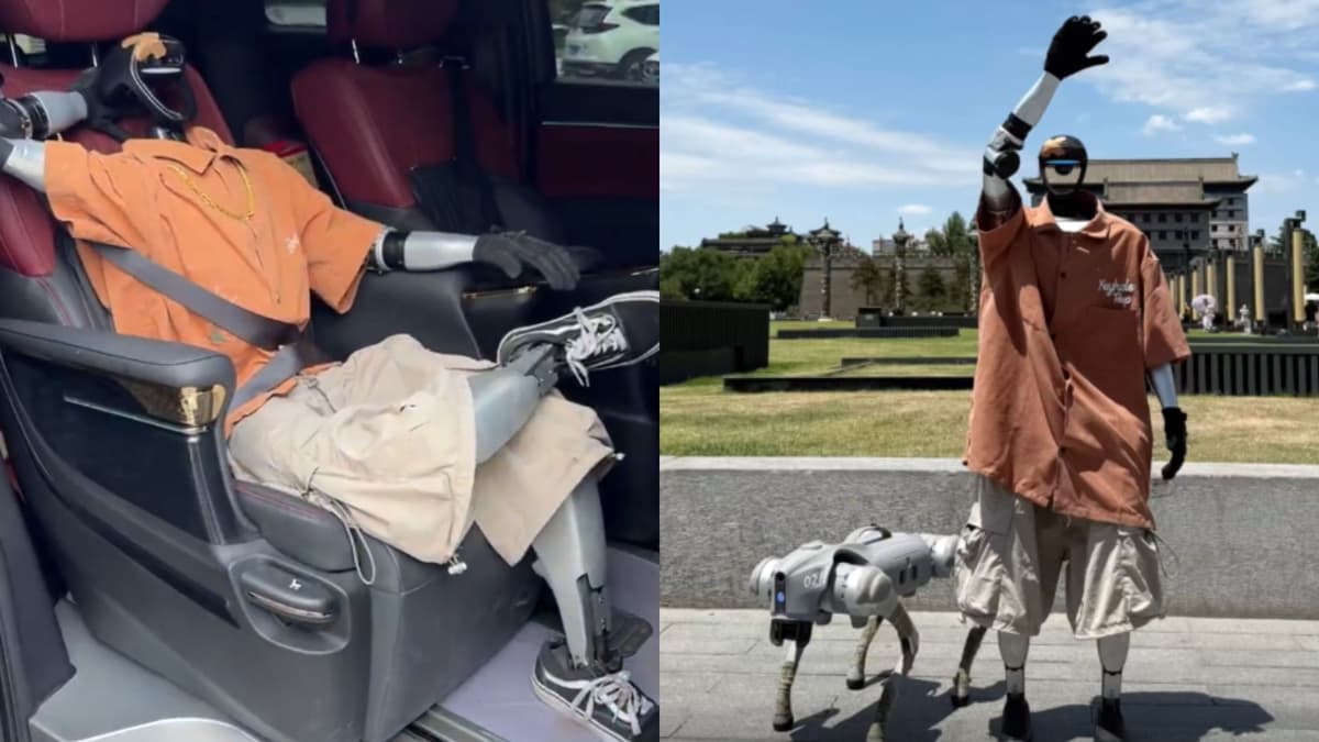 Robot Humanoid 'Uncle Bot' di China Jadi Viral Karena Gaya dan Gerakannya yang Unik