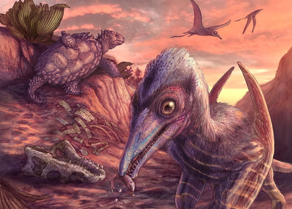 Fosil Pterosaurus Tertua di Amerika Ungkap Ekosistem Transisi Zaman Trias