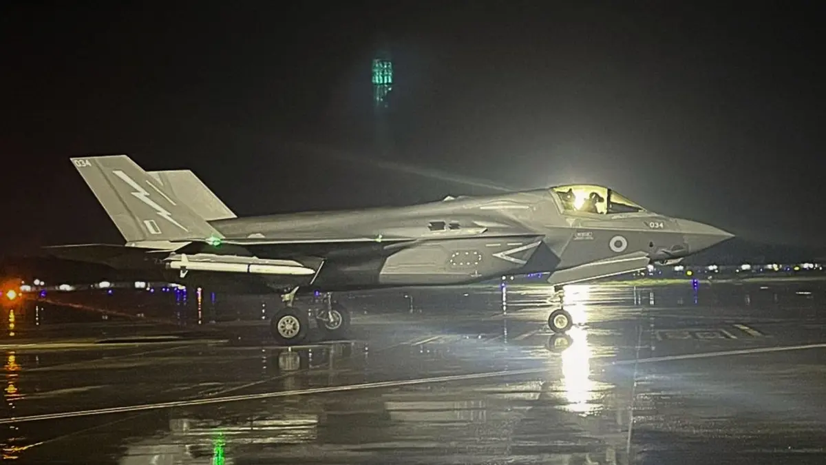 Pesawat Tempur Canggih Inggris F-35B Akhirnya Siap Terbang Setelah Terhenti di India