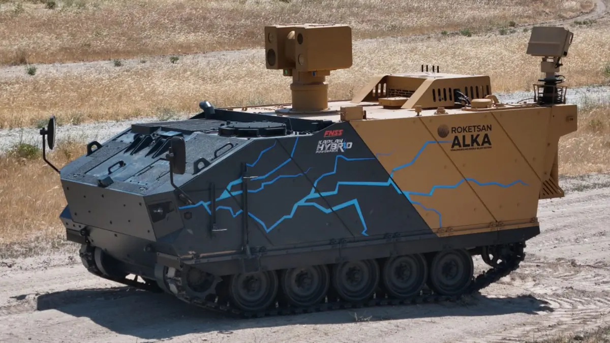 ALKA-KAPLAN: Kendaraan Hybrid Turki dengan Senjata Laser Lawan Drone Modern