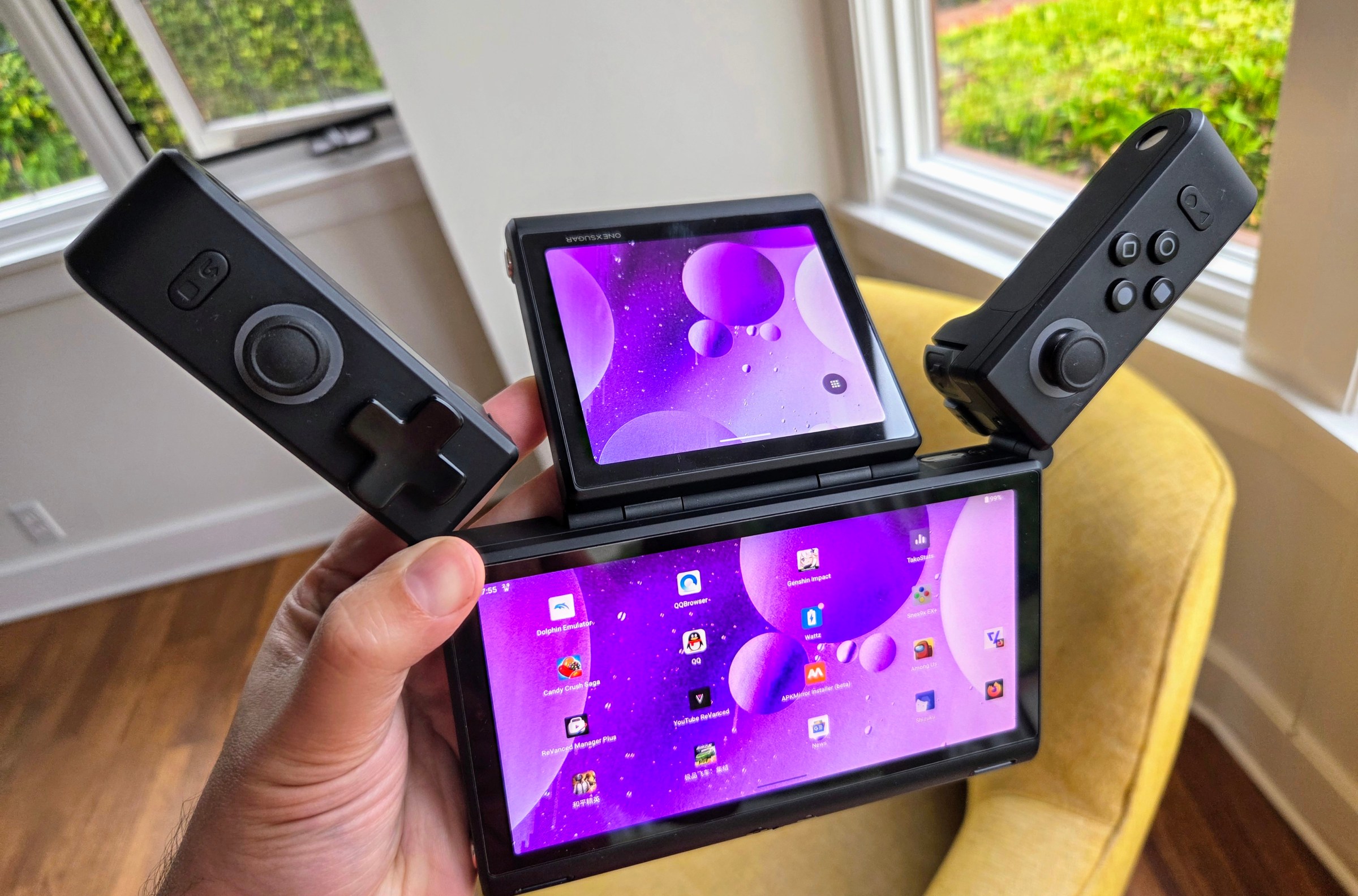 OneXSugar Sugar 1: Konsol Gaming Dual-Layar Unik dengan Fitur Menjanjikan