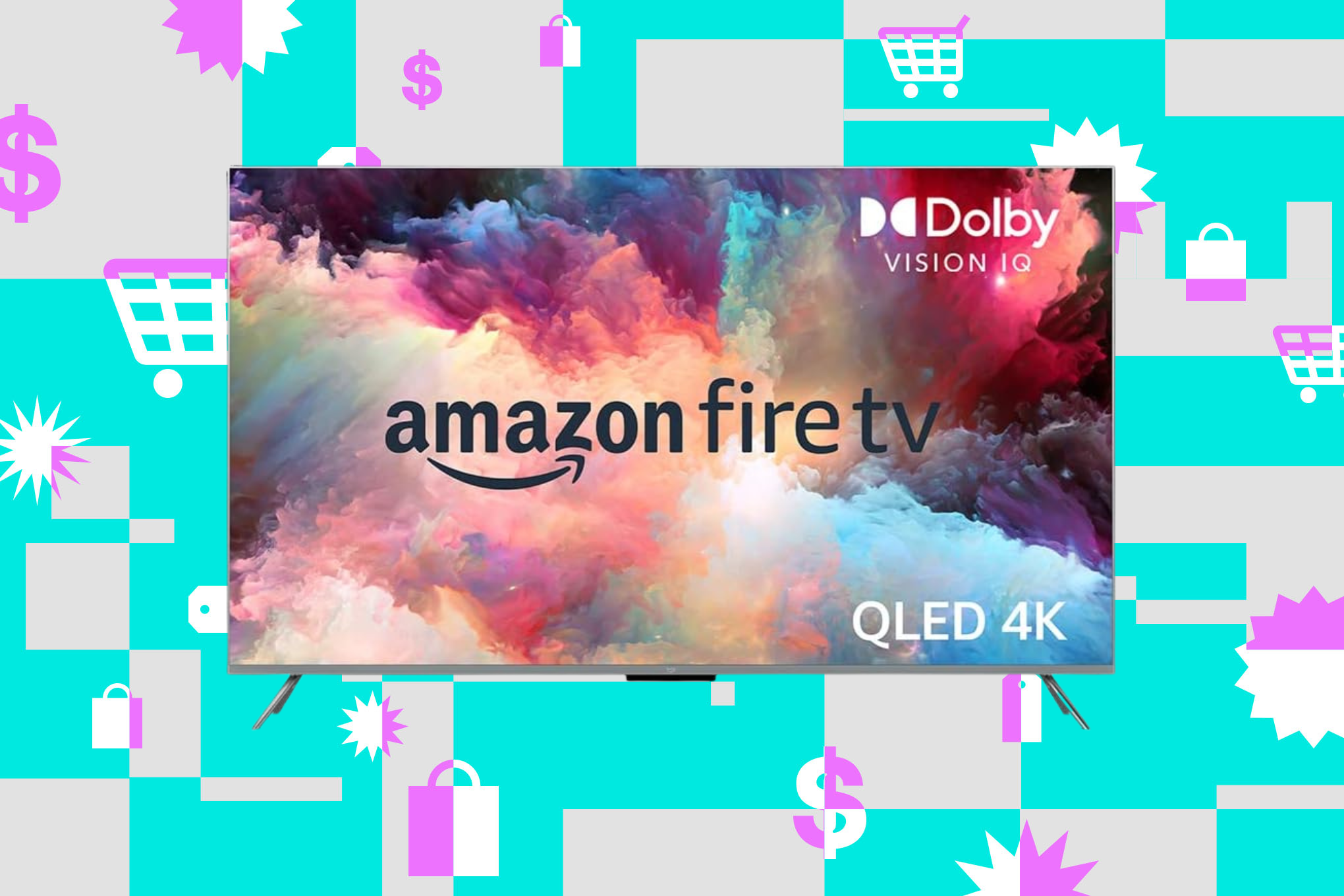 TV Amazon Fire TV Omni QLED 65 Inci Diskon Besar Harga Terjangkau