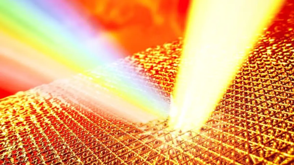 Penemuan Suhu Emas Superpanas yang Tahan Struktur Padat Tanpa Meleleh