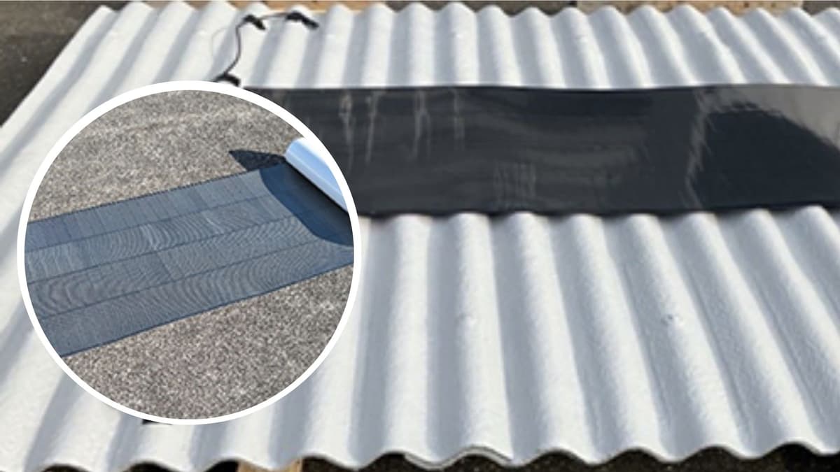 Panel Surya Ringan untuk Atap Rentan Beban di Jepang Siap Meluncur 2026