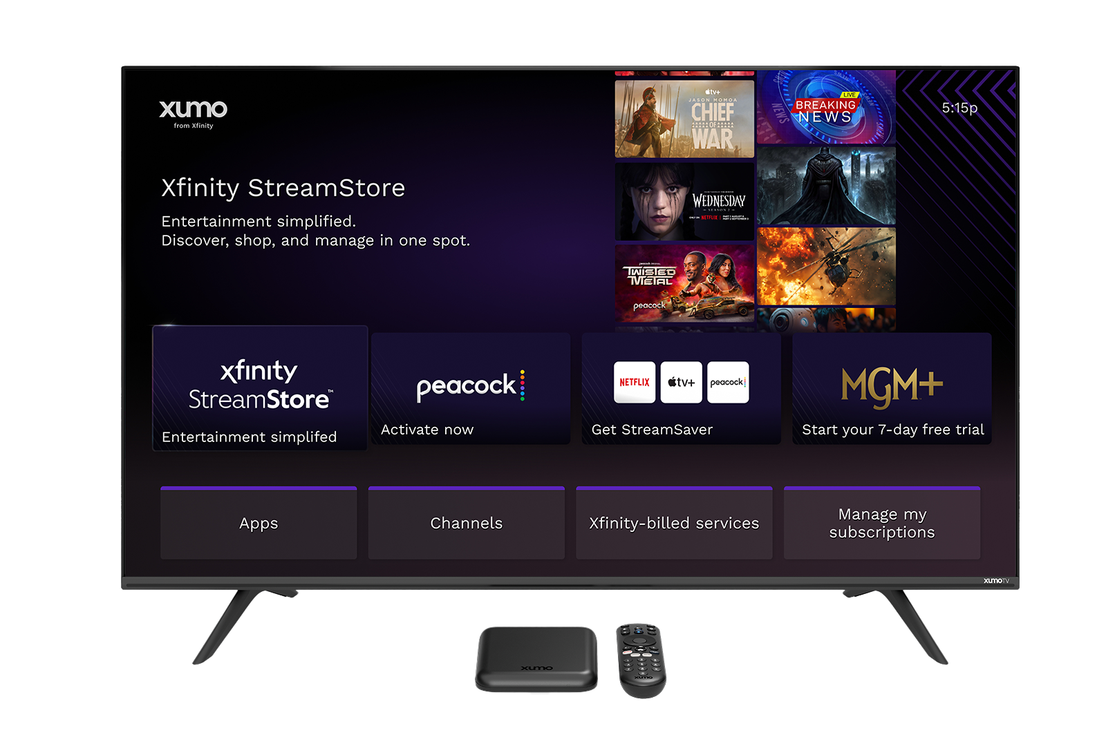 Comcast Hadirkan StreamStore, Solusi Mudah Kelola Langganan Streaming