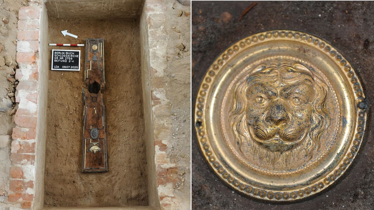 Penemuan Makam Julie Von Voß, Istri Raja Prusia dengan Keranda Emas Megah