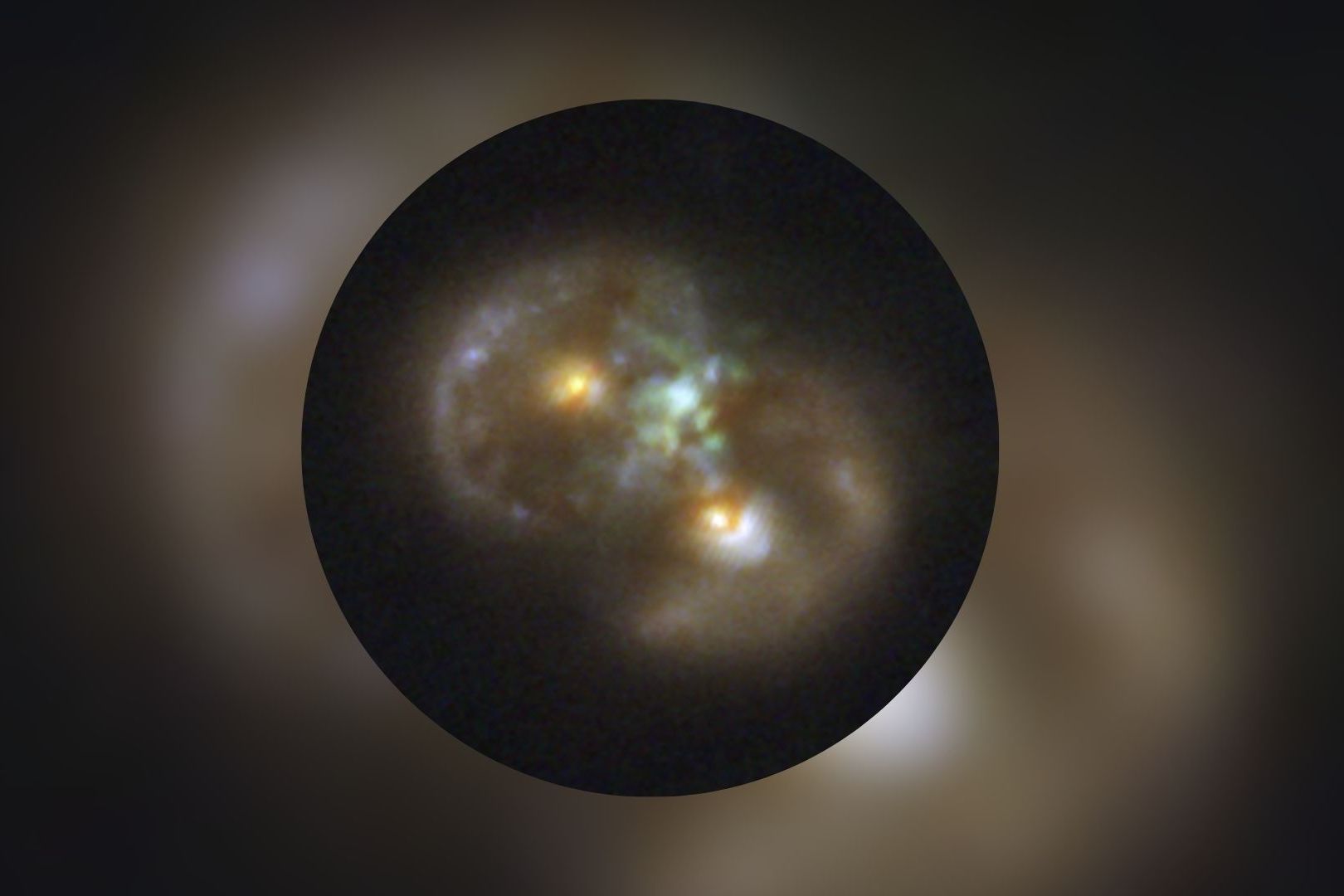 Penemuan Galaksi Infinity Menguak Lubang Hitam Supermasif Primordial