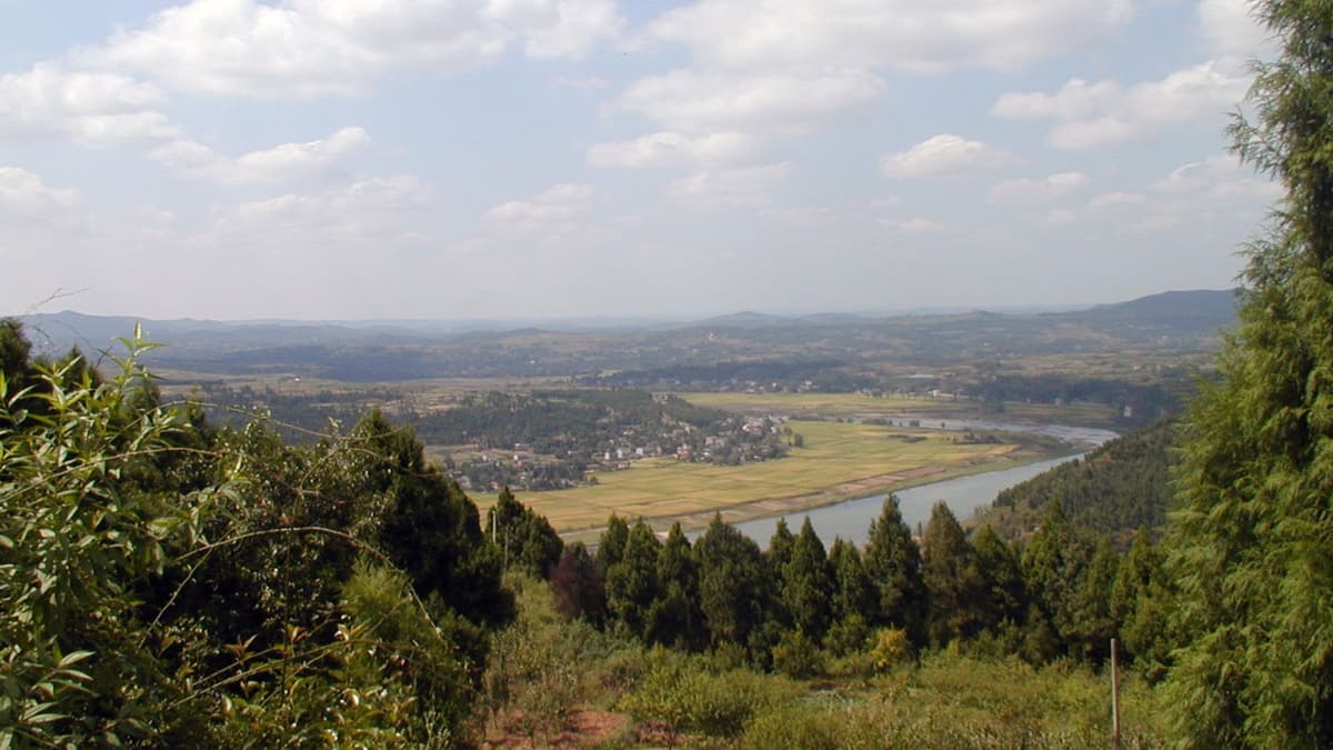 Rantai Gunung Berapi Purba Tersembunyi di Bawah Cekungan Sichuan Terungkap